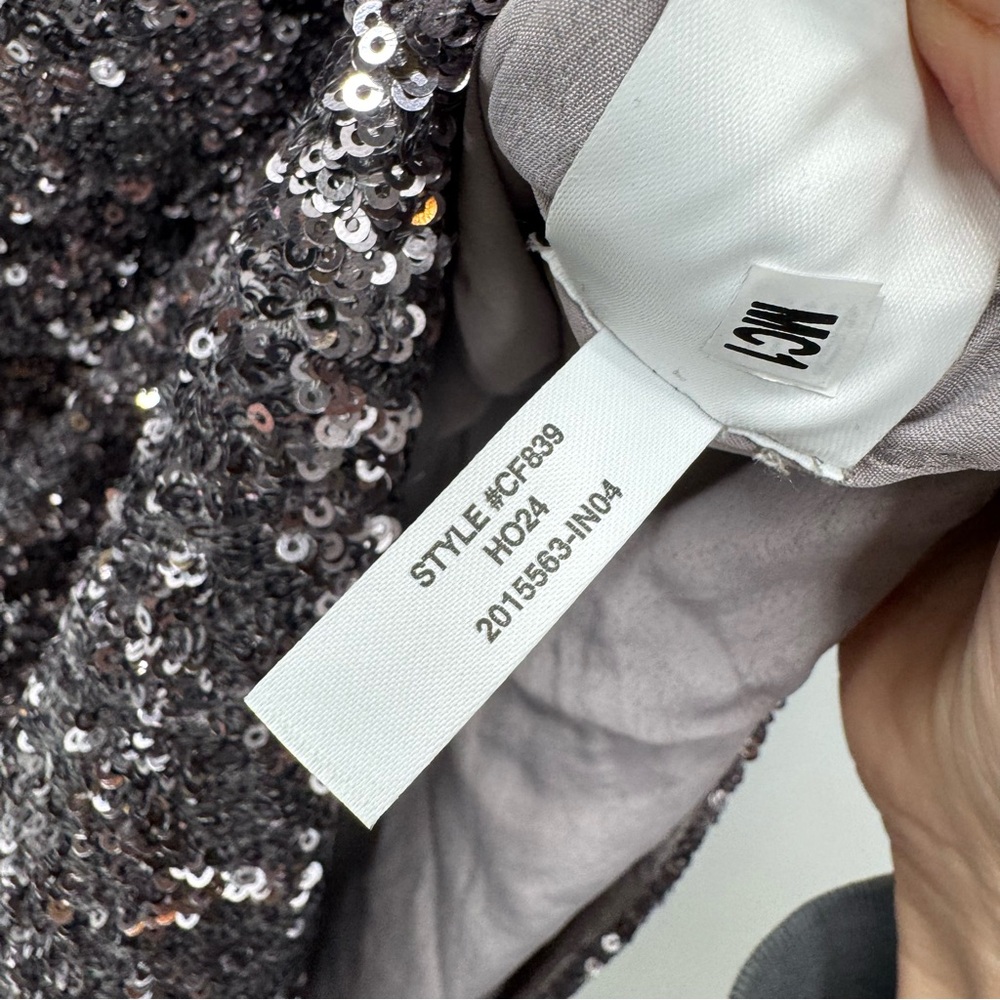 NWT J.Crew Collection Sequin floor-length slip dress - Picture 10 of 16